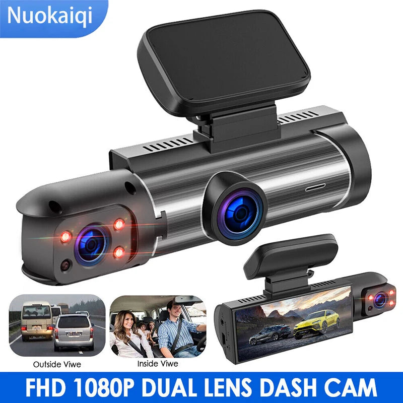 Dash Cam PRO Car Camera Recorder Dual Front and Rear HD Night Vision G Sensor