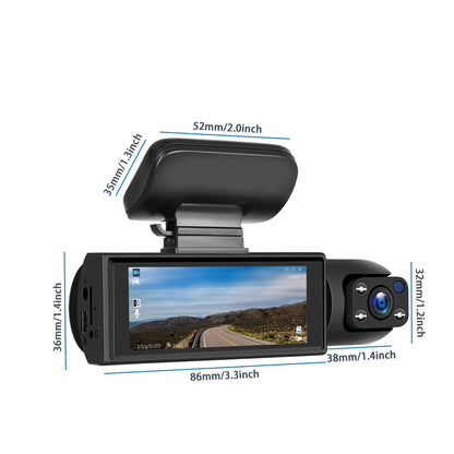 Dash Cam PRO Car Camera Recorder Dual Front and Rear HD Night Vision G Sensor